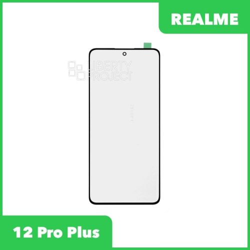 G+OCA PRO стекло для переклейки Realme 12 Pro Plus (черный)