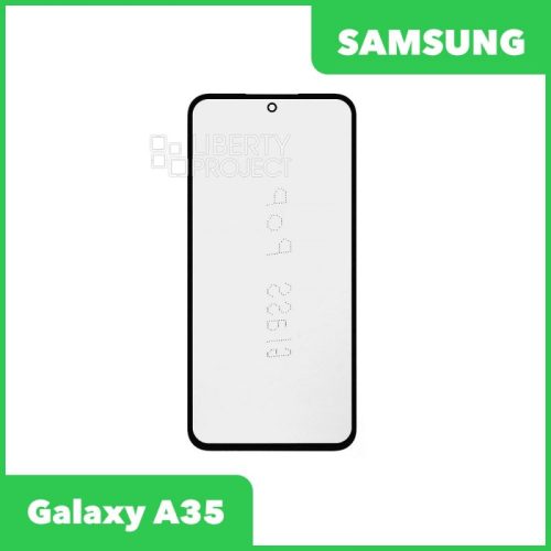 G+OCA PRO стекло для переклейки Samsung A356 Galaxy A35 (черный)