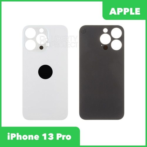 Задняя крышка для iPhone 13 Pro с логотипом, монолит, premium (белый, монолит)