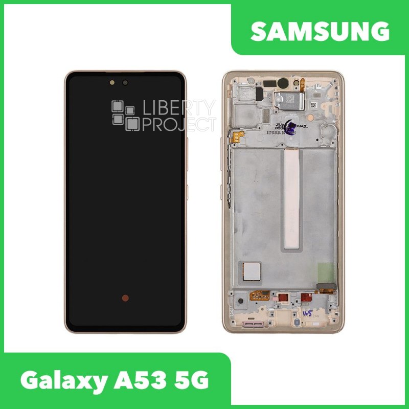 Дисплей для Samsung Galaxy A53 5G SM-A536 GH82-28025A в рамке в сборе с тачскрином