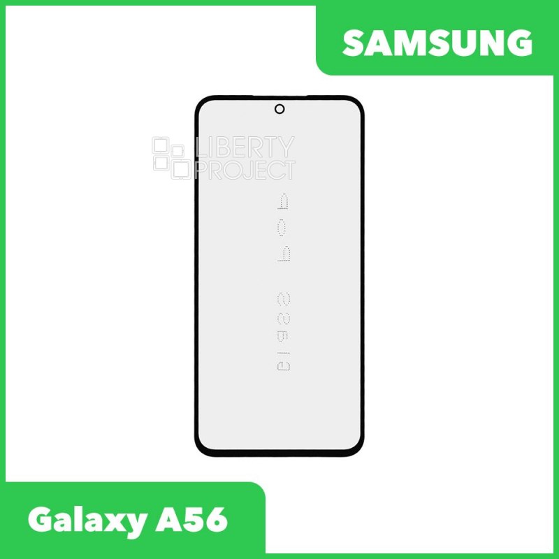 G+OCA PRO стекло для переклейки Samsung A56 (черный)
