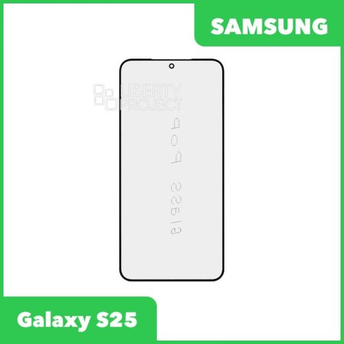 G+OCA PRO стекло для переклейки Samsung Galaxy S25 (черный)