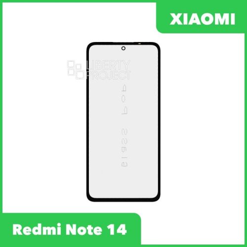 G+OCA PRO стекло для переклейки Xiaomi Redmi Note 14/ POCO M7 Pro (черный)