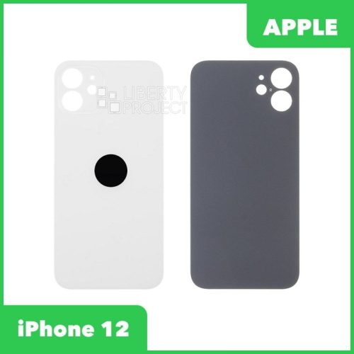 Задняя крышка для iPhone 12 (Белый, монолит)
