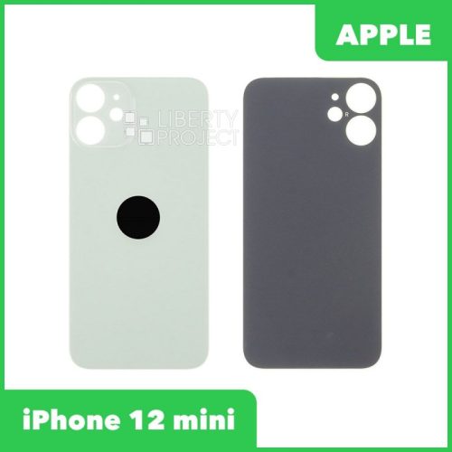 Задняя крышка для iPhone 12 mini (Зеленый, монолит)