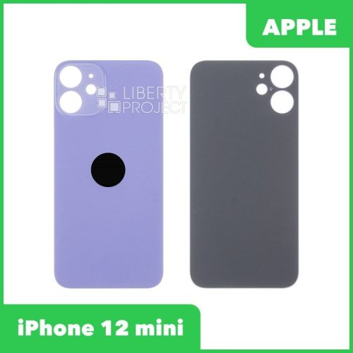 Задняя крышка для iPhone 12 mini (Фиолетовый, монолит)