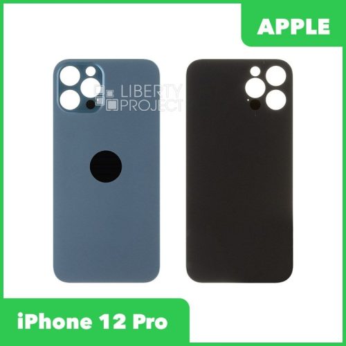 Задняя крышка для iPhone 12 Pro (Голубой, монолит)