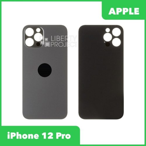 Задняя крышка для iPhone 12 Pro (Графит, монолит)