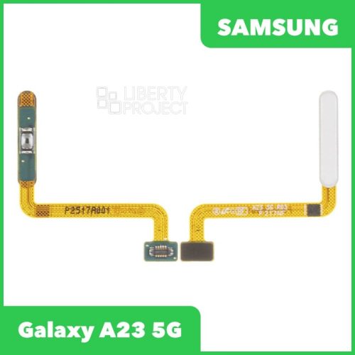 Шлейф Samsung Galaxy A23 5G SM-A235F сканер отпечатка пальцев (белый) ориг