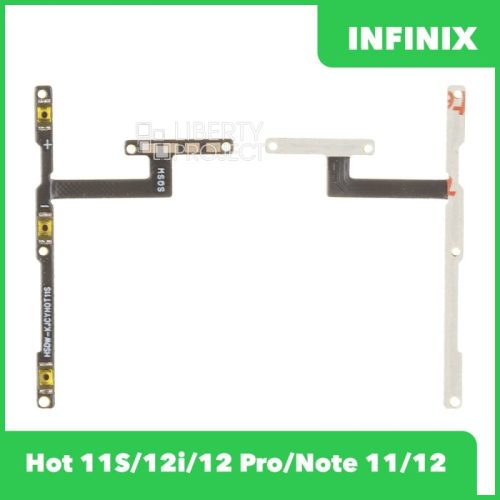 Шлейф кнопки включения для Infinix Hot 11S/12i/12 Pro/Note 11/12