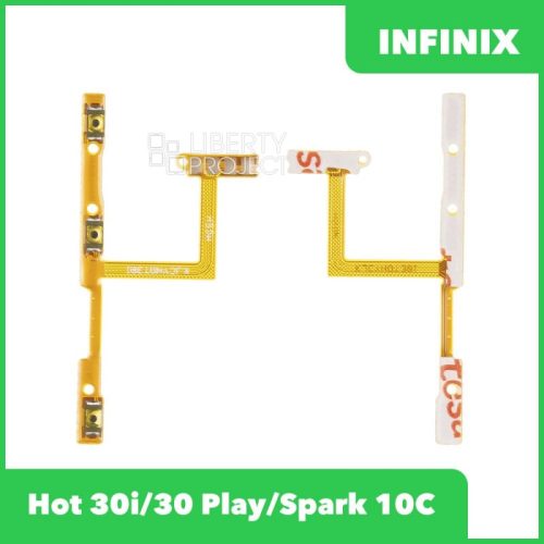 Шлейф кнопки включения для Infinix Hot 30i/30 Play/Spark 10C (X669D/X6835B/KI5m)