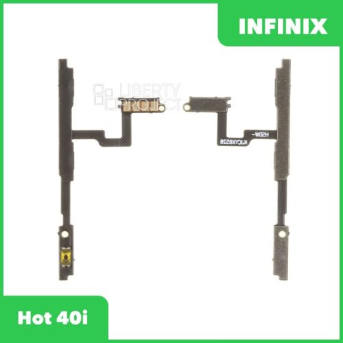 Шлейф кнопки включения для Infinix Hot 40i (X6528B)