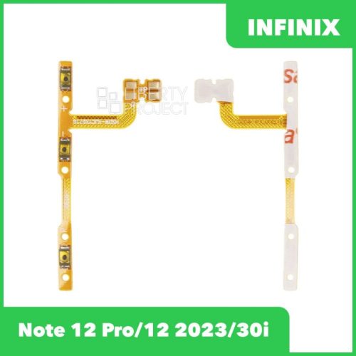 Шлейф кнопки включения для Infinix Note 12 Pro/Note 12 2023/Note 30i