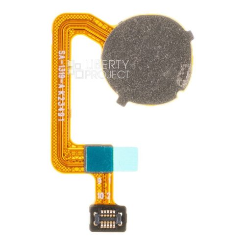 Шлейф Xiaomi Redmi 12c (22120RN86G) сканер отпечатка пальцев (серый), ориг
