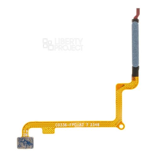 Шлейф Xiaomi Redmi 13C 4G/Poco C65 (23100RN82L/23108RN04Y) сканер отпечатка пальцев (синий), ориг