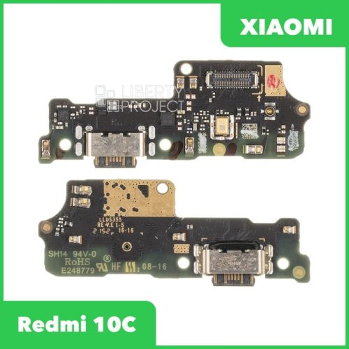 Шлейф зарядки для Xiaomi Redmi 10C (ориг.)