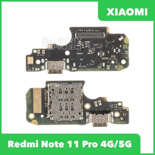 Шлейф зарядки для Xiaomi Redmi Note 11 Pro 4G (ориг.)