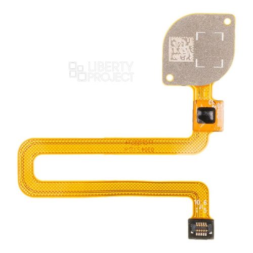 Шлейф Xiaomi Redmi 9C/10A (M2006C3MNG/220233L2G) сканер отпечатка пальцев (черный), ориг