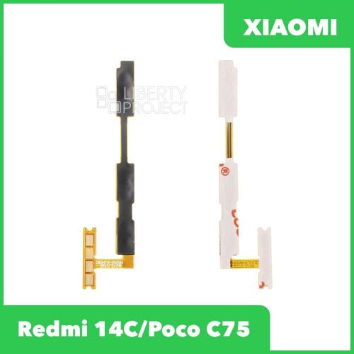 Шлейф кнопки включения для Xiaomi Redmi 14C/Poco C75 (2411DRN47C/2410FPCC5G)