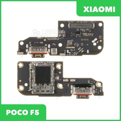 Шлейф зарядки для Xiaomi POCO F5 (ориг.)