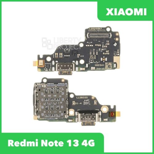 Шлейф зарядки для Xiaomi Redmi Note 13 4G (23129RAA4G) (ориг.)