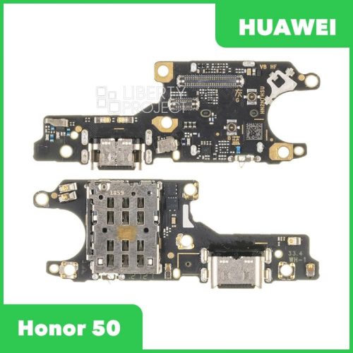 Шлейф зарядки для Huawei Honor 50 (NTH-NX9) (ориг.)