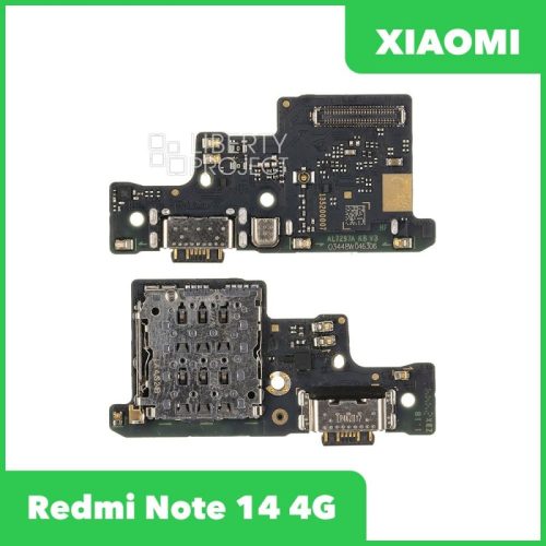 Шлейф зарядки для Xiaomi Redmi Note 14 4G (ориг.)