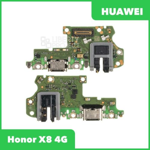 Шлейф зарядки для Huawei Honor X8 4G (ориг.)