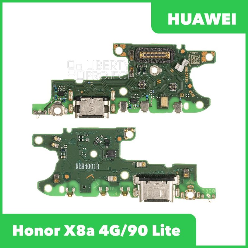 Шлейф зарядки для Huawei Honor X8a 4G (ориг.)