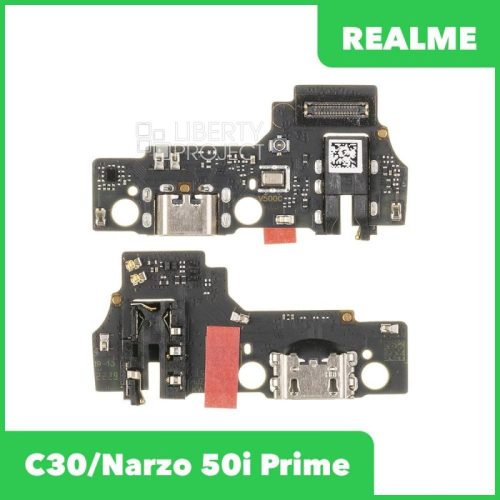 Шлейф зарядки для Realme C30 (ориг.)