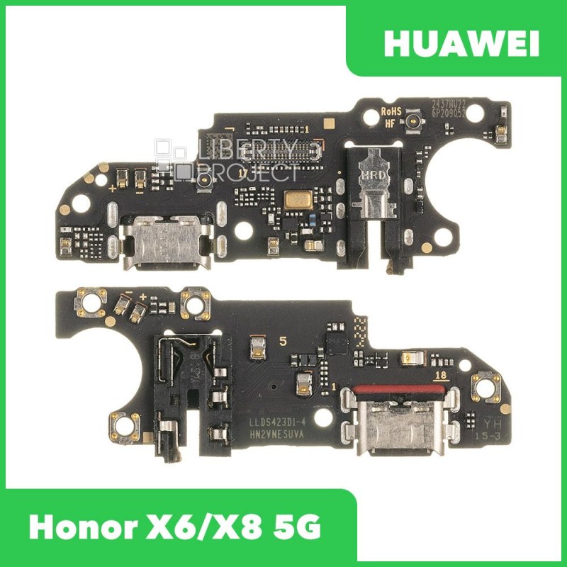 Шлейф зарядки для Huawei Honor X6 (ориг.)