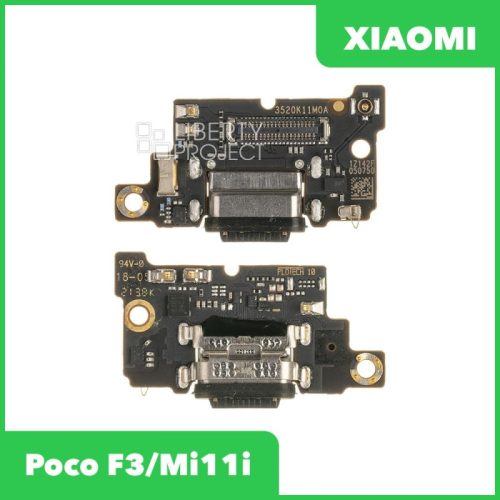 Шлейф зарядки для Xiaomi Poco F3 (ориг.)