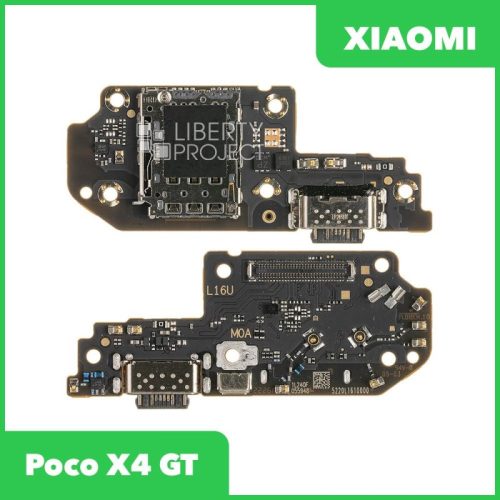 Шлейф зарядки для Xiaomi Poco X4 GT (ориг.)