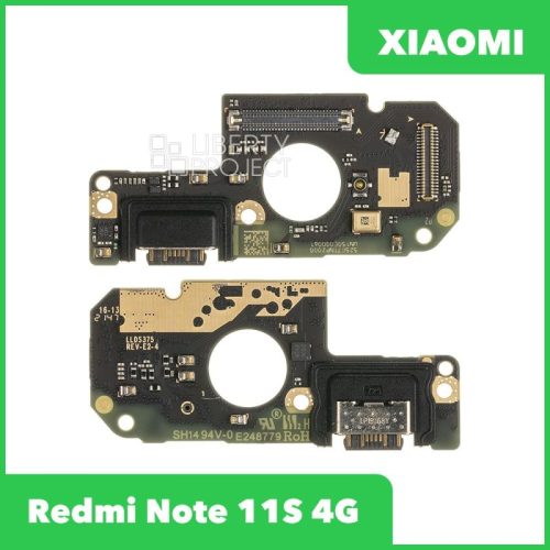 Шлейф зарядки для Xiaomi Redmi Note 11S 4G (ориг.)