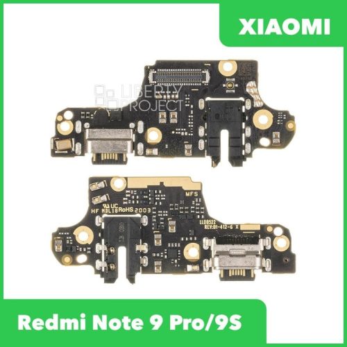 Шлейф зарядки для Xiaomi Redmi Note 9 Pro (ориг.)