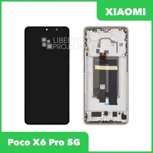 Дисплей для xiaomi poco x6 pro 5g в сборе с тачскрином (Премиум)