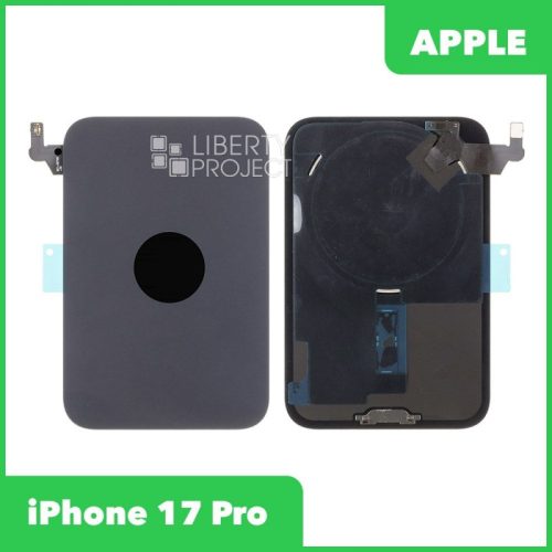 Задняя крышка для iPhone 17 Pro (Со Шлейфом синий, MagSafe)