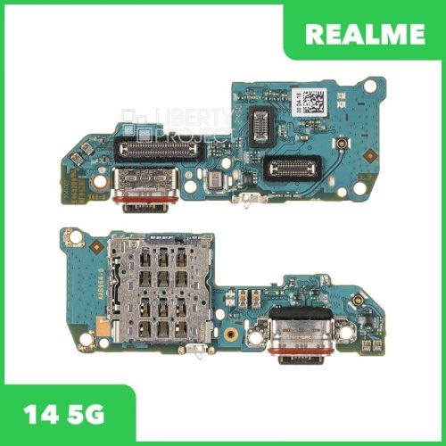 Шлейф зарядки для Realme 14 5G (ориг.)