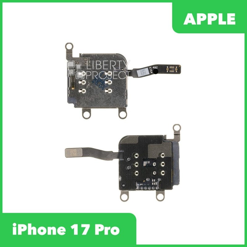 Шлейф iPhone 17 Pro разъем sim, ориг