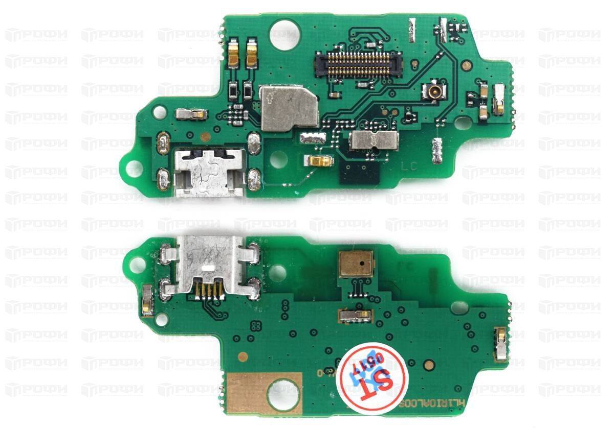 Нижняя плата Huawei G8 (RIO-L01) с разъемом зарядки/микрофон
