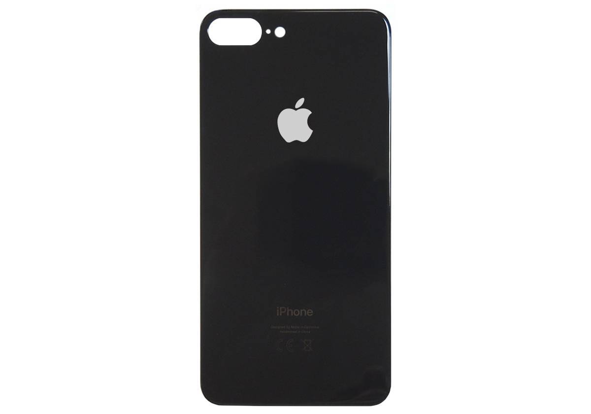 Задняя крышка для iPhone 8 Plus (Черная)