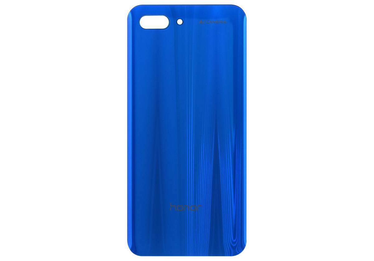 Задняя крышка для Huawei Honor 10 синяя (синий)