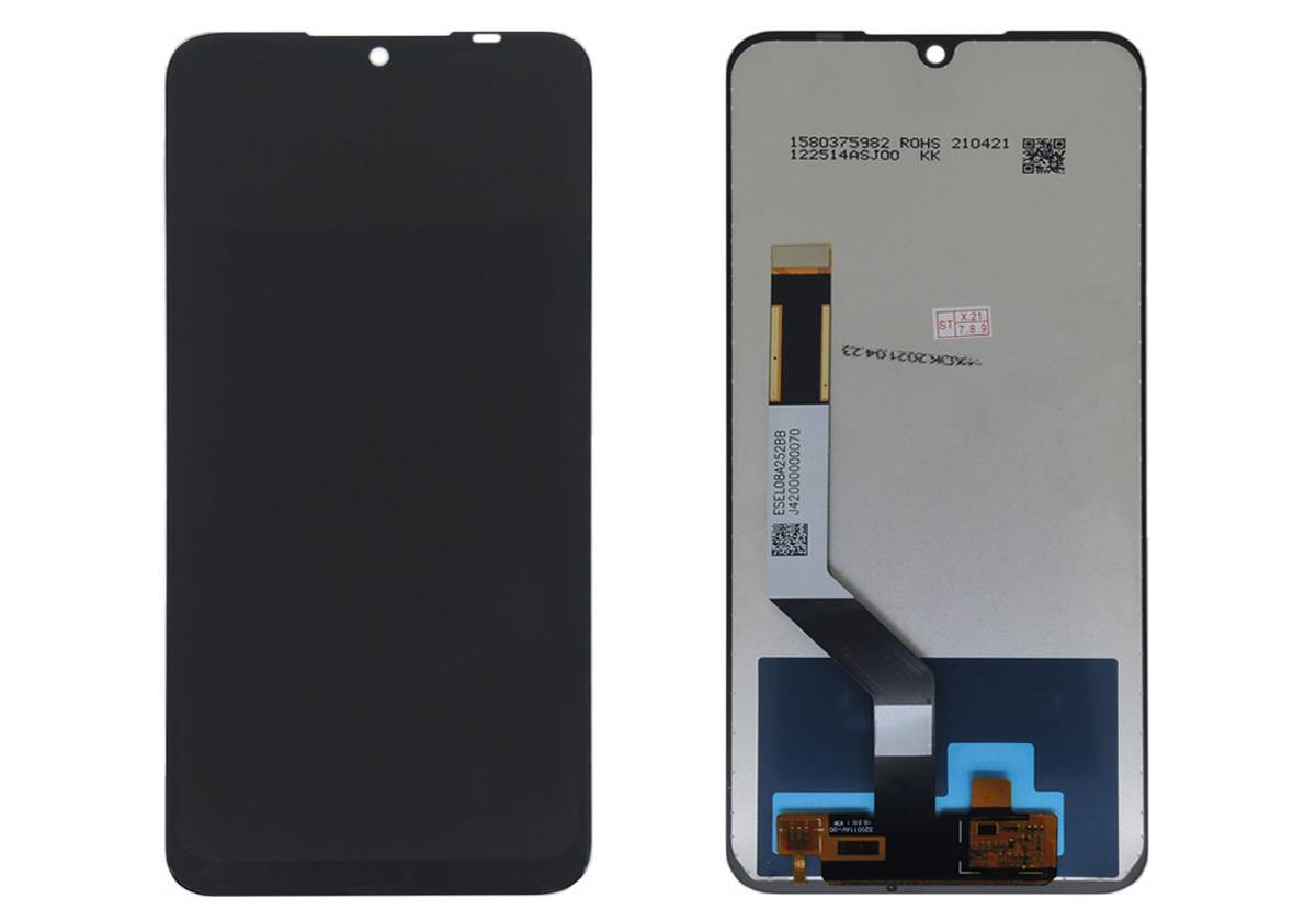 Дисплей для Xiaomi Redmi Note 7/Xiaomi Redmi Note 7 Pro M1901F7G — аналог, без рамки, чёрный