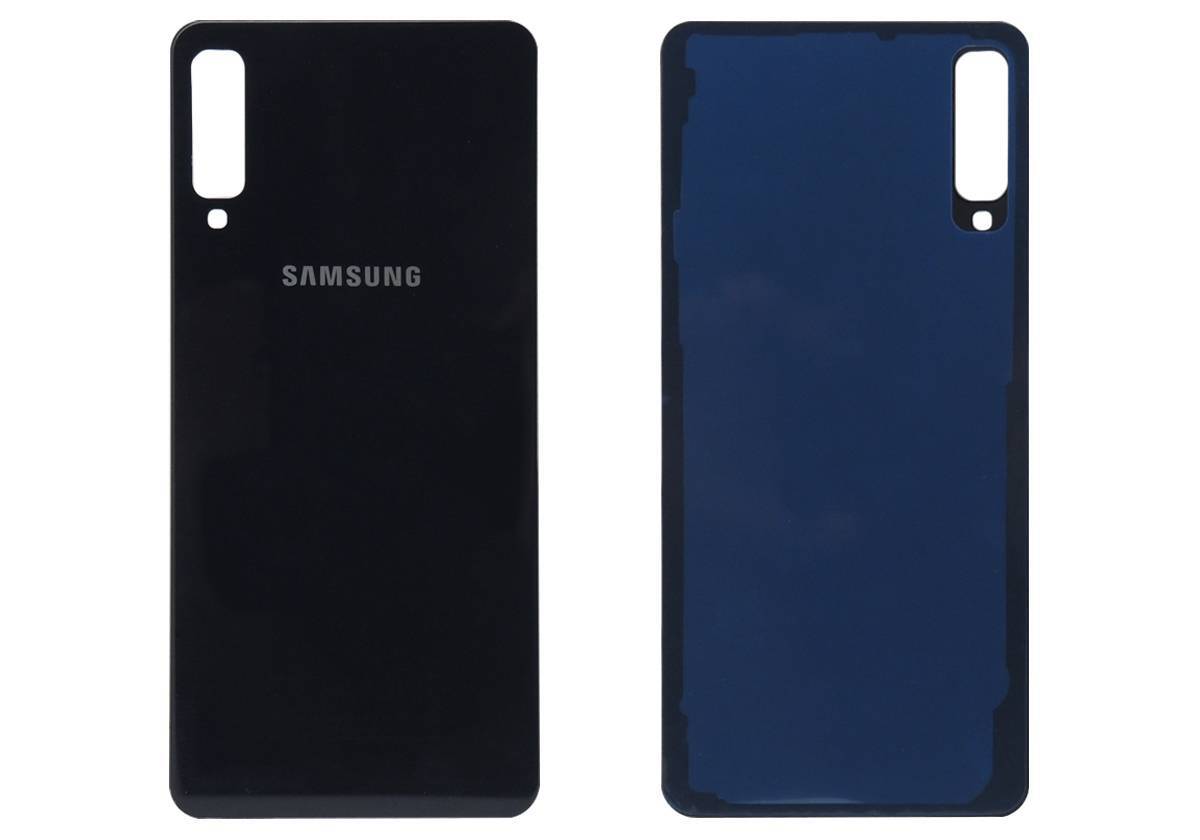 Задняя крышка для Samsung Galaxy A7 2018 (Черная)