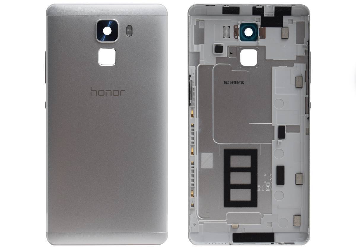 Задняя крышка для Huawei Honor 7 серая (серый)