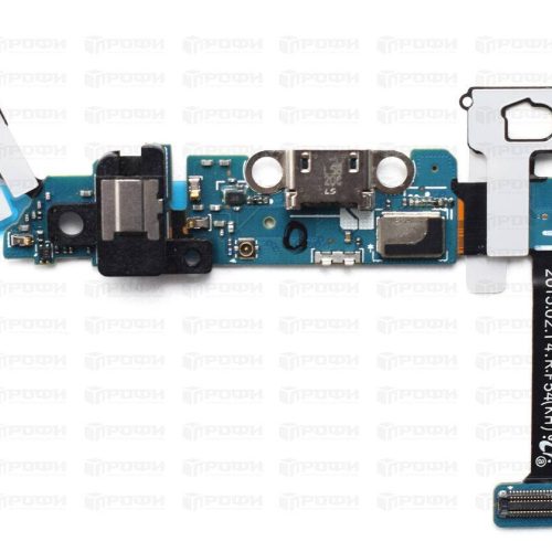 Шлейф Samsung G920F/G920FD (S6/S6 Duos) с разъемом зарядки/гарнитуры/микрофон/HOME