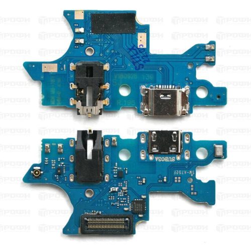 Нижняя плата Samsung A750F (A7 2018) разъем зарядки/гарнитуры/микрофон (ориг 100%)