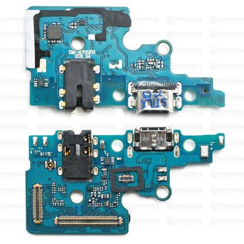 Нижняя плата Samsung A705F (A70) разъем зарядки/гарнитуры/микрофон (ориг 100%)