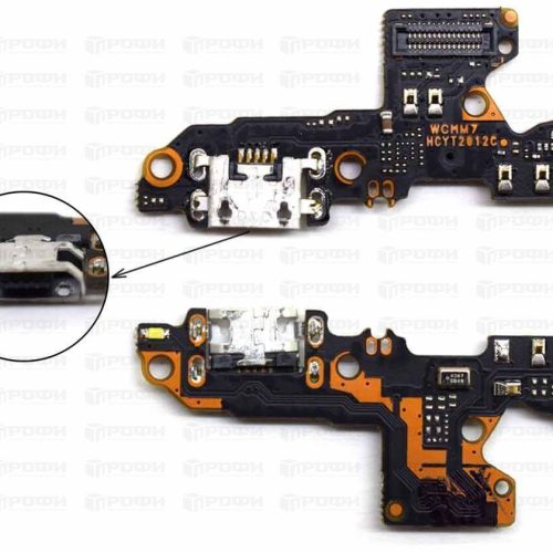 Нижняя плата Xiaomi Redmi 7 с разъемом зарядки/микрофон