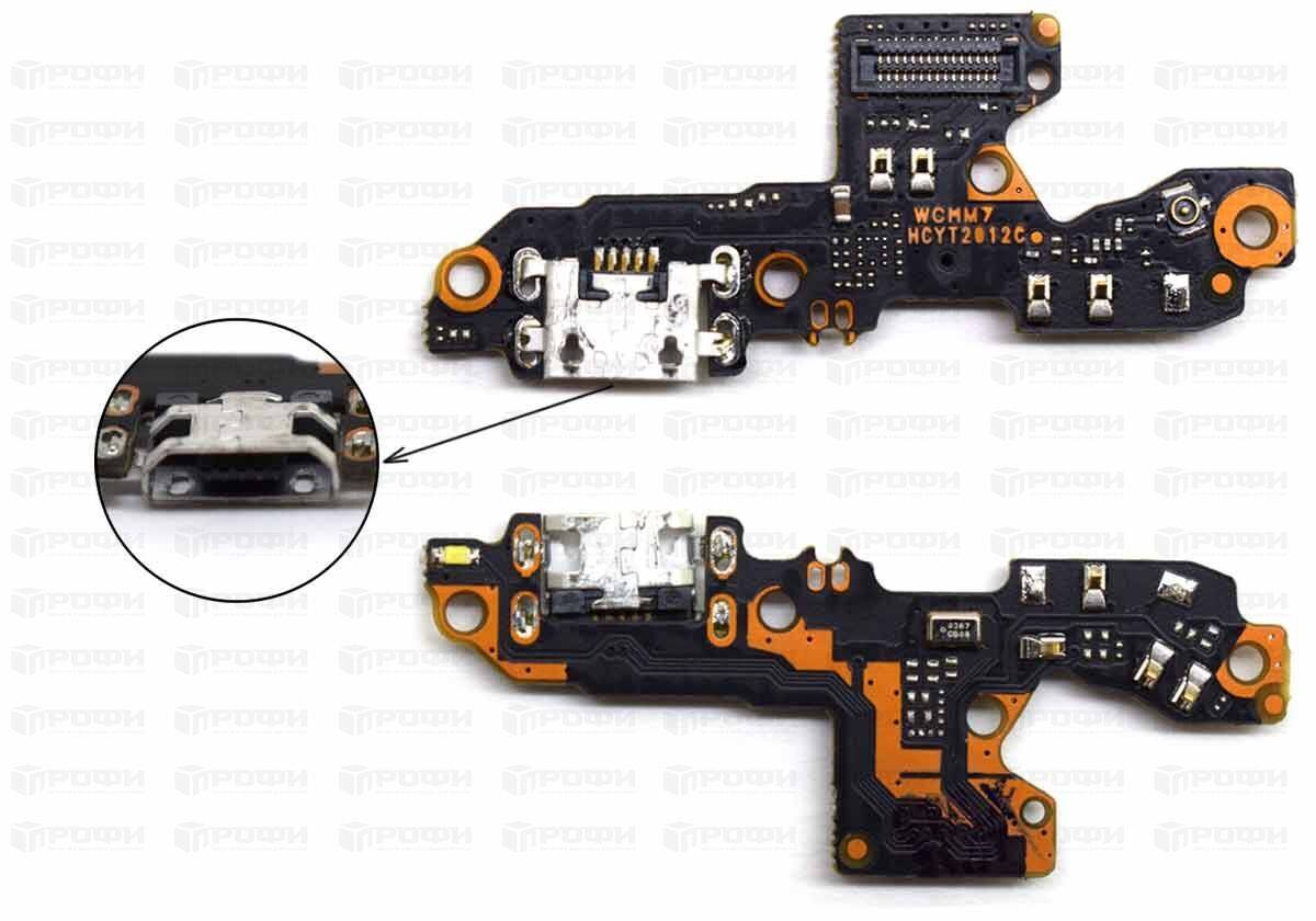 Нижняя плата Xiaomi Redmi 7 с разъемом зарядки/микрофон